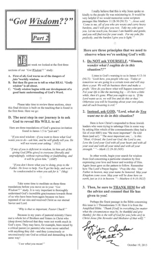 Baptist Visitor, 2015