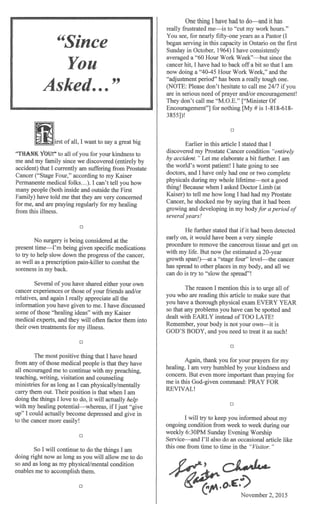 Baptist Visitor, 2015