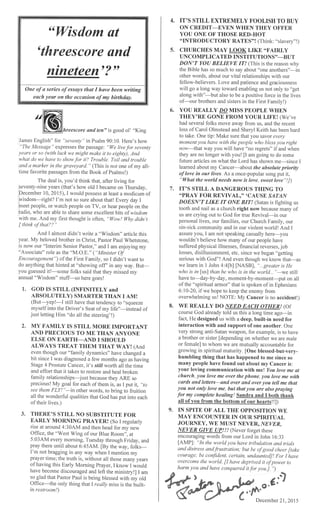 Baptist Visitor, 2015