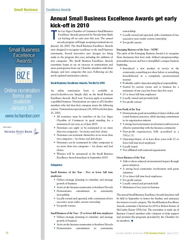 Business Voice January 2010 - 