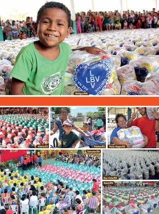 Porto Alegre/RS
Boa Vista/RR
Natal/RN
Vitória/ES Pelotas/RS
Salvador/BA
Belágua/MA Paulo Araújo
NadieleBortolin
NadieleBortolin
FlammarionCampos
AirleneCarvalho
TatianeOliveira
MateusMiguel
 