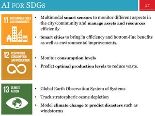 AI: A Key Enabler for Sustainable Development Goals | PDF