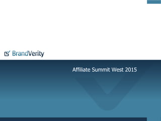 Affiliate Summit West 2015
 