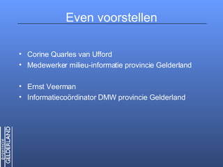 BVB en electronische overheid