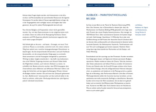 56 
Realtime Advertising – How to start 
Können diese Fragen bejaht werden, sind Investitionen in die Infra-struktur 
und Personalaufbau bei ausreichenden Ressourcen die logische 
Konsequenz. Es werden dadurch Steuerungsmöglichkeiten erlangt, die 
in der Vergangenheit nicht verfügbar waren und Insights über User 
generiert, die auch für andere Marketingkanäle wertvoll sind. 
Nun können Budgets und Kapazitäten relativ leicht geschaffen 
werden. Nur mit dem Expertenwissen ist das möglicherweise nicht 
so einfach. Denn wo sollen all die Retargeting-Fachleute, Daten-analysten 
und RTA-Experten plötzlich herkommen angesichts der 
noch relativ jungen Disziplin? 
Auf Anhieb gibt es die eine – und beste – Strategie, um teure Trial-und 
Error-Phasen zu vermeiden, sicherlich nicht. Ein relativ sicherer 
Weg kann jedoch sein, zunächst kampagnenbezogen Dienstleister zu 
beauftragen, die die entsprechende Infrastruktur und auch Fachleute 
bereitstellen, um die entsprechenden Zielgruppen zu ermitteln, 
diese anzusteuern und die Kampagnen demgemäß zu optimieren. 
Wichtig ist dabei, Insights einzufordern – das heißt: was funktioniert, 
was nicht? Welche Targetings kommen zum Einsatz? Dabei bleibt 
die Möglichkeit erhalten, auch mehrere Anbieter zu testen. Ist 
schließlich der Beweis erbracht worden, dass RTA-Kampagnen dem 
Unternehmen einen effektiven und effizienten Mehrwert liefern und 
steigt die Sicherheit und das eigene fachbezogene Wissen, können 
die Budgets skaliert werden. Ob und wann der Zeitpunkt gekommen 
ist, den „Beifahrersitz“ einzutauschen und das Lenkrad selbst in die 
Hand zu nehmen, sollte jeder Werbungtreibende bzw. jede Agentur 
jedoch individuell entscheiden. 
Ausblick – Makrtentwicklung bis 2020 57 
Ausblick – Marktentwicklung 
bis 2020 
Auf den ersten Blick ist der Markt für Realtime Advertising (RTA) 
klein. Das Volumen, das in Deutschland in diesem Jahr über die 
Mechanismen von Realtime Bidding (RTB) gehandelt wird, liegt unter 
zehn Prozent des reinen Display-Gesamtvolumens. Also weniger als 
100 Millionen Euro. Über automatisierte Systeme wird jedoch längst 
viel mehr Geld bewegt. Geschätzte 1,5 Milliarden Euro oder eine 
Größenordnung von 60 Prozent der deutschen Search-Umsätze dürf-ten 
derzeit über professionelle und vollautomatisierte Systeme laufen. 
Lernende Systeme, die Gebotspreise, Keywords, Textkreationen und 
zum Teil auch Landingpages permanent anpassen. Realtime Adver-tising 
überträgt diese bewährten Mechaniken auf die Display- und 
Video-Werbung. 
Entscheidend sind die Learnings aus den Prozessen. Kunden verstehen 
ihre Zielgruppen besser und Agenturen können permanent Budgets 
optimieren. Medien wiederum haben die Chance, Teile des Inventars 
über Daten aufzuwerten und höhere Preise zu erzielen. E-Commerce- 
Firmen wie Zalando oder die Scout24-Gruppe schalten schon heute 
keine Online-Anzeige, ohne die erfolgsrelevanten Faktoren abzuspei-chern, 
zu analysieren und wiederum in die Planung zurück zu spielen. 
Egal ob im Branding- oder Performance-Bereich. Und alles in Echtzeit. 
Werbungtreibende wollen die Customer Journey verstehen, um bei-spielsweise 
wertvolle statistische Zwillinge zu identifizieren, Bestands-kunden 
nicht erneut die Ware anzubieten, die sie eben erst gekauft 
haben und um letztlich die Effizienz jedes Werbeplatzes zu bestim-men. 
Konzerne wie P&G oder Ford arbeiten daran mit Hochdruck. 
Warum sollten solche Kunden weiterhin Streuverluste akzeptieren, 
wenn es auch anders geht? 
Leif Pellikan, 
Redakteur für Digital-und 
Medienthemen, 
Verlag Werben & 
Verkaufen GmbH 
 