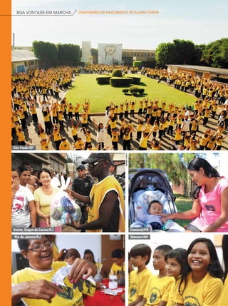 São Paulo/SP
Xerém, Duque de Caxias/RJ Cascavel/PR
Rio de Janeiro/RJ Manaus/AM
AndréFernandes
NatháliaValério
VivianR.FerreiraVivianR.Ferreira
NatháliaValério
centenário de nascimento de alziro zarurboa vontade em marcha
 