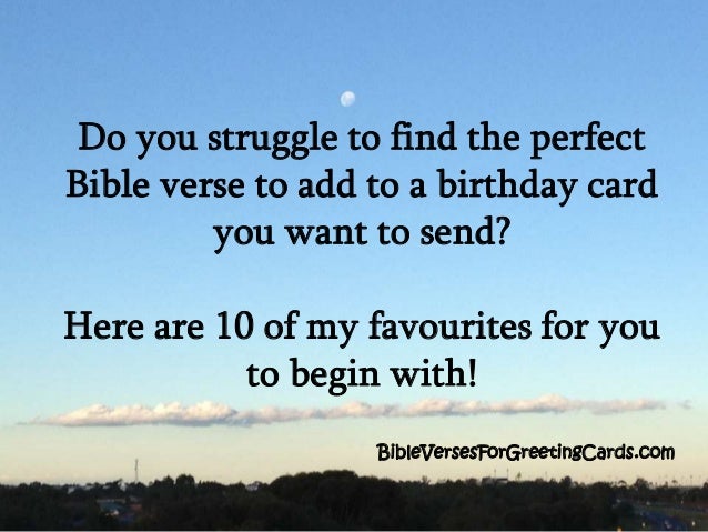 bible verses for birthday cards