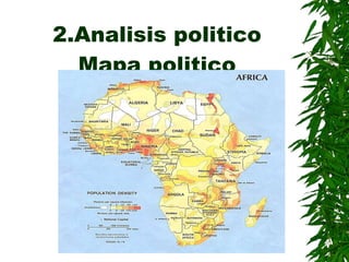 2.Analisis politico Mapa politico 