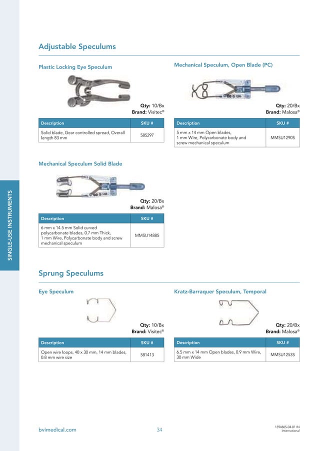 BVI Product Catalog..................... PDF