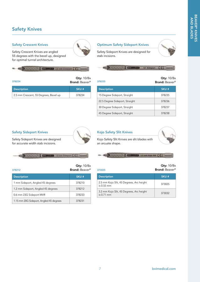 BVI Product Catalog..................... PDF