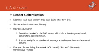 Spam and Anti Spam Techniques PPT