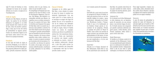 siglo VI. Antes de finalizar su visita,    turísticos entre los que destaca, sin      Sharm El Sheikh                            Los 5 mejores puntos de inmersión:        Mar Rojo. Sus paredes están llenas de      Peces ángel emperador, cirujanos uni-
contemple los huesos de los monjes         duda, los que esconde su costa.            Sumergirse en las cálidas aguas del                                                  una gran variedad de corales, bancos       cornio, platax, antias, salmonetes amari-
difuntos en el osario o la iglesia de la   El archipiélago de Hurghada que com-       Mar Rojo y verse rodeado de cientos        Tiran                                     de pargos de manchas gemelas, peces        llos, corales -duros y blandos- y esponjas
Transfiguración.                           prende las dos islas de Giftun, la isla    de peces de colores le resultará una       Esta bella isla, a poco más de una hora   unicornios y barracudas.                   son algunas de las especies marinas que
                                           de Abú Ramada, Magawish, Umm Ga-                                                      de navegación de Sharm El Sheikh, es                                                 podrá ver en sus aguas cristalinas.
                                                                                      sensación impresionante. Casi una
Golfo de Aqaba                             mar, Abú Mingar, Abú Hashish e in-                                                    ideal para practicar buceo en sus tres    Anémona City
                                                                                      cuarta parte de su fauna marina no
Situado en el Mar Muerto, el Golfo de      numerables arrecifes que afloran a la                                                 arrecifes repletos de corales y peces     En el extremo sur de Ras Mohammad          Dunraven
                                           superficie son un reclamo irrenuncia-      se encuentra en ningún otro lugar del      multicolores. Sobresalen los de Jack-     se sitúa Anémona city, un fantástico       A unos 28 metros de profundidad se
Aqaba, con apenas de sus dieciséis                                                    planeta. Por eso, se ha convertido en
                                           ble para los amantes del buceo. Bajo                                                  son, Woodhouse, Gordon y Thomas,          punto de inmersión con una extensa         asientan los restos del Dunraven, un
kilómetros de longitud, es un bello
                                           el cristalino azul turquesa de las aguas   uno de los destinos más habituales         donde el mar se ha trasformado en         playa y una estrecha lengua de arreci-     mercante inglés que se hundió en 1876.
paraje formado hace cientos de miles
                                           del Mar Rojo existe un mundo tan si-       para la práctica del buceo. Situado en     un frondoso bosque gracias al cre-        fes. Su fondo arenoso está compuesto       Situado al sur de la zona conocida como
de años. Lleno de arrecifes coralinos,
                                           lencioso como poblado y colorista. No      el Golfo de Aqaba, Sharm El Sheikh         cimiento de las gorgonias. Situada        por grandes anémonas habitadas por         Beacon Rock, en el interior encontrará
llega a tener más de dos mil metros
                                           hace falta alejarse mucho de las playas    cuenta con cientos de complejos            al nordeste del puerto de Sharm El        peces payaso, corales blandos, peces       gran cantidad de peces león y de peces
de profundidad en algunos puntos.                                                                                                                                                                                     cristal. Esta inmersión sólo se recomien-
                                           o sumergirse a grandes profundidades       turísticos que ofrecen la posibilidad de   Sheikh, Tiran cuenta con arrecifes de     Picasso, mariposas, labios dulces y
Cuenta con numerosos lugares en los                                                                                                                                                                                   da a buceadores con experiencia.
                                           para ver bandadas de peces de muchas       realizar dos o tres inmersiones diarias.   origen volcánico que ascienden desde      peces cristal, entre otros.
que bucear, nadar, tomar el sol y dis-     formas y tamaños y de vivaces colores                                                 profundidades de 250 metros. Al este
frutar de un paisaje encantador.                                                      Aunque la forma más espectacular
                                           amarillos, rosas, verdes, violetas o na-                                              de la isla se encuentran las inmersio-    Shark Observatory
                                                                                      de practicar este deporte acuático
                                           ranjas. Los peces no parecen asustarse                                                nes más complicadas y, a la vez, más      Se localiza en el extremo sureste de la
Hurghada                                                                              es realizando un crucero a bordo de
                                           por la presencia de los buceadores. Es-                                               fastuosas del Mar Rojo.                   península de Ras Mohammad. Cuenta
Al otro lado del Golfo de Aqaba se         tos arrecifes, con decenas de especies     una moderna embarcación. Durante                                                     con una impresionante pared submarina
encuentra Hurghada, en el centro de        de corales y de las algas con las que se   seis o siete días podrá recorrer los       Shark Reef                                que es la continuación del también ver-
la costa africana del Mar Rojo egipcio.    asocian simbióticamente, constituyen       puntos de inmersión más destacados         Ubicada en el Parque Nacional de          tical acantilado terrestre. Antiguamente
Esta pequeña población de origen pes-      un jardín submarino de una belleza         y experimentar todo tipo de buceo:         Ras Mohammed, Shark Reef es una           desde lo alto de este islote se podía
cador, presenta numerosos atractivos       indescriptible.                            arrecifes, fondos o pecios.                de las inmersiones más conocidas del      contemplar a los tiburones de arrecifes.
 