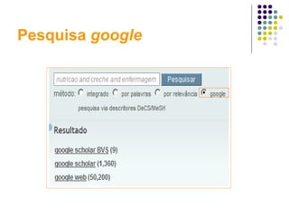 Pesquisa  google 