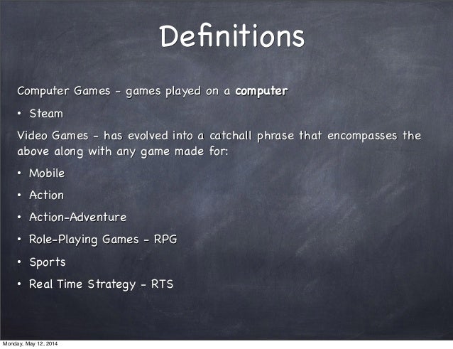 understanding gaming lingo as