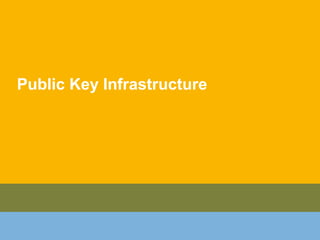 Embedded NFC
38
Public Key Infrastructure
 