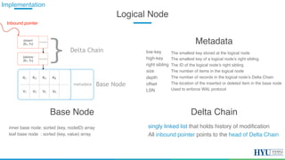 Nbdc Tree Key Bw tree presentation | PDF