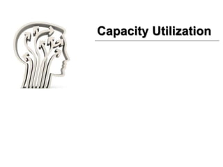 Capacity Utilization
 