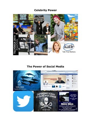 Celebrity Power
The Power of Social Media
 