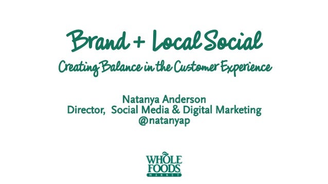 Whole Foods Marketing Director Whole Foods Marketing Director