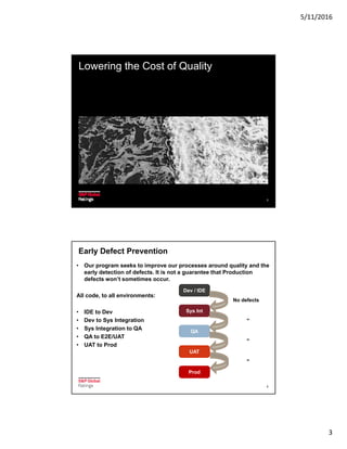 End-to-End Quality Approach: 14 Levels of Testing | PDF