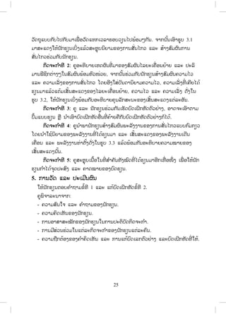 25
ĹŀĪĬŇōįįģ ŀįŐİģ ŀįĵŁŌĳņŒ ļĹŀĪōĭģŌĹĸŁĽļįĹŋĮŐİĳœļĵőģ ŀĮ. ħŁģĮ ŀœĮŌļŉŁĽňį 3.1
ĵŁĺĿōĪĦŏĻœĮ ŀģĽŋĮŌįŃŒĦōĸœĹĺĿĻŊŇįĮŃĩŁĵĤļĦģŁĮĺŀŒĮŐģĹ ōĸĿ ĺœŁĦĺŉĵıŉĮģŁĮ
ĺŀŒĮŐģĹĽŒĹĵģ ŀįĮ ŀģĽŋĮ.
ģŃĪħĿģ ŗŁĭń 2: ĥňļĿĭŃįŁĩŌĻĪıŉĮĭńŒ ĵŁĤļĦĺŉĵıŉĮŐĸĩĿŌĥņŒļĮĩœŁĩ ōĸĿ İĿĸŃ
ĵŁĮĴńĨŃģīŒŁĦőŏĮĺŉĵıŉĮĳœļĵĻŉĹŢŒĹĩ, ħŁģĮ ŀœĮĽŒĹĵģ ŀįĮ ŀģĽŋĮĺœŁĦĺŉĵıŉĮĥĹŁĵŐĹ
ōĸĿ ĥĹŁĵŌĸŀŒ ĦĤļĦģŁĮĺŀŒĮŐģĹ ŎĪĩļńĦŏĺŒįŀĮĪŁĮŃĩŁĵĥĹŁĵŐĹ, ĥĹŁĵŌĸŀŒ ĦĭńŒ ŌĥńĩŐĪœ
ĽŋĮĵŁōĸœĹōīœĵŌĺŀœĮĺĿōĪĦĤļĦŐĸĩĿŌĥņŒļĮĩœŁĩ, ĥĹŁĵŐĹ ōĸĿ ĥĹŁĵŌĸŀŒ Ħ ĪŀŒĦŏĮ
Ľňį 3.2, ŏĻœĮ ŀģĽŋĮŌįŃŒĦĳœļĵģ ŀįļĿĭŃįŁĩĥŇĮĸŀģĺĿĮĿĤļĦŌĺŀœĮĺĿōĪĦōīŒĸĿļŀĮ.
ģŃĪħĿģ ŗŁĭń 3: ĥň ōĸĿ Į ŀģĽŋĮĽŒĹĵģ ŀĮŌĽŀĪįŉĪŌĲŃģĻŀĪīŉĹĶŒŁĦ, ļŁĪħĿŌļŉŁīŁĵ
İŅœĵōįįĽŋĮ ĻŊņ Į ŗŁŌļŉŁįŉĪŌĲŃģĻŀĪļņŒĮĭńŒ ĥœŁĩĥņģ ŀįįŉĪŌĲŃģĻŀĪīŉĹĶŒŁĦģŗŐĪœ.
ģŃĪħĿģ ŗŁĭń 4: ĥňĮ ŗŁĳŁĮ ŀģĽŋĮĺœŁĦĺŉĵıŉĮĳĿĸŀĦĦŁĮĤļĦģŁĮĺŀŒĮŐģĹōįįģ ŉĵģŋĹ
ŎĪĩĮ ŗŁŏĨœĮŃĩŁĵĤļĦĳĿĸŀĦĦŁĮĭńŒ ŐĪœĽŋĮĵŁ ōĸĿ ŌĺŀœĮĺĿōĪĦĤļĦĳĿĸŀĦĦŁĮŌĪńĮ
ŌĥņŒļĮ ōĸĿ ĳĿĸŀĦĦŁĮĭŒŁīŀœĦĪŀŒĦŏĮĽňį 3.3 ōĸœĹĳœļĵģ ŀĮļĿĭŃįŁĩĥĹŁĵţŁĩĤļĦ
ŌĺŀœĮĺĿōĪĦĮ ŀœĮ.
ģŃĪħĿģ ŗŁĭń 5: ĥňĺĿĻŊŇįŌĮņœļŏĮĭńŒ ĺ ŗŁĥŀĮĭŀĦţŉĪĭńŒ ŐĪœĽŋĮĵŁļńģŌĭņŒ ļŢŅŒ Ħ ŌĳņŒ ļŏĻœĮ ŀģ
ĽŋĮģ ŗŁŐĪœħŇĪİĿĺŉĦ ōĸĿ ĥŁĪţŁĩĤļĦįŉĪĽŋĮ.
5. ģŁĮĹŀĪ ōĸĿ İĿŌĵńĮıŉĮ
ŏĻœĮ ŀģĽŋĮīļįĥ ŗŁĬŁĵĤŗœĭń 1 ōĸĿ ōģœįŉĪŌĲŃģĻŀĪĤŗœĭń 2.
ĥňĳŃħŁĸĿĮŁħŁģ:
- ĥĹŁĵĺŉĮŏħ ōĸĿ ĥ ŗŁĬŁĵĤļĦĮ ŀģĽŋĮ.
- ĥĹŁĵĥŃĪŌĻŀĮĤļĦĮ ŀģĽŋĮ.
- ģŁĮļŁĺŁĺĿţŀģĤļĦĮ ŀģĽŋĮŏĮģŁĮİĿīŃįŀĪģŃĪħĿģ ŗŁ.
- ģŁĮĵńĺŒĹĮĽŒĹĵŏĮōīŒĸĿģŃĪħĿģ ŗŁĤļĦĮ ŀģĽŋĮōīŒĸĿĥŉĮ.
- ĥĹŁĵĬņģīœļĦĤļĦĥ ŗŁĥŃĪŌĻŀĮ ōĸĿ ģŁĮōģœįŉĪŌĸģīŉĹĶŒŁĦ ōĸĿįŉĪŌĲŃģĻŀĪĭńŒ ŏĻœ.
ສ.ວ.ສ
ສະຫງວນລິຂະສິດ
 