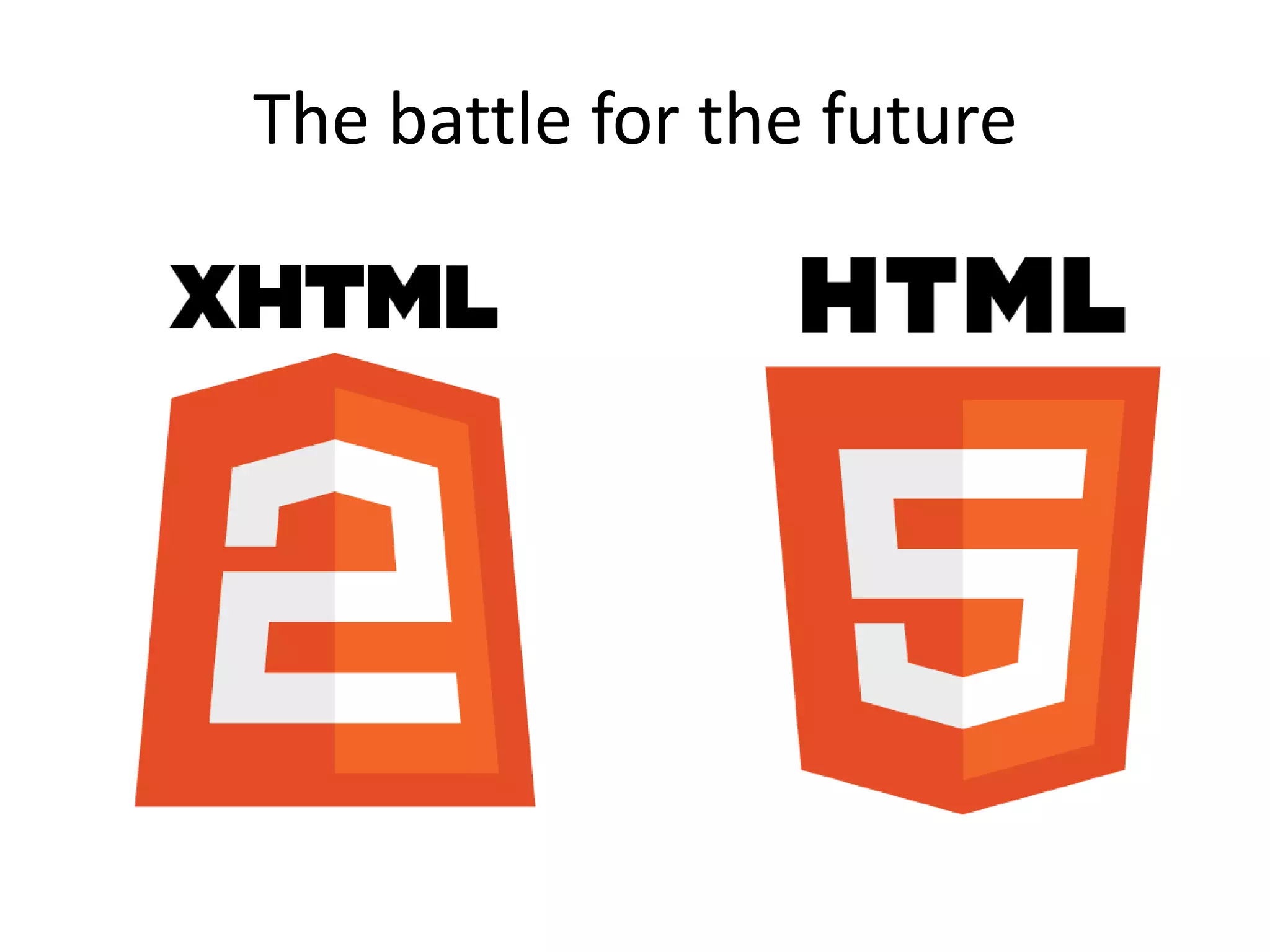 The battle for the future
 