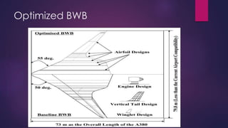 Conceptual Design of Blended Wing Body Cargo Aircraft | PPTX
