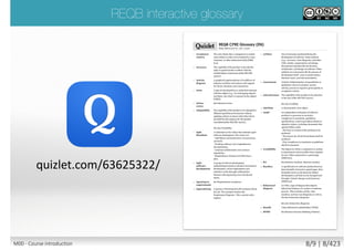 quizlet.com/63625322/
M00 - Course introduction 8/9 | 8/427
 