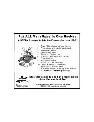 Bw Eggs In One Basket Ad