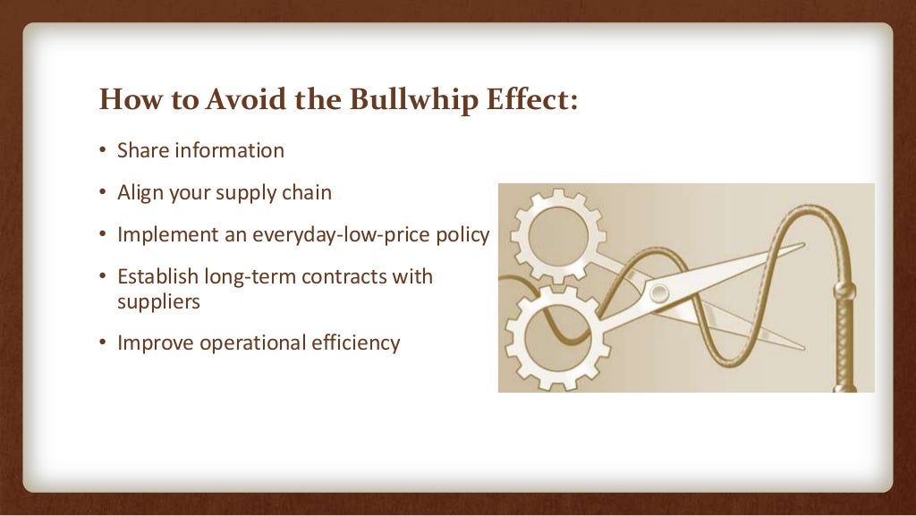 Bullwhip Effect ppt