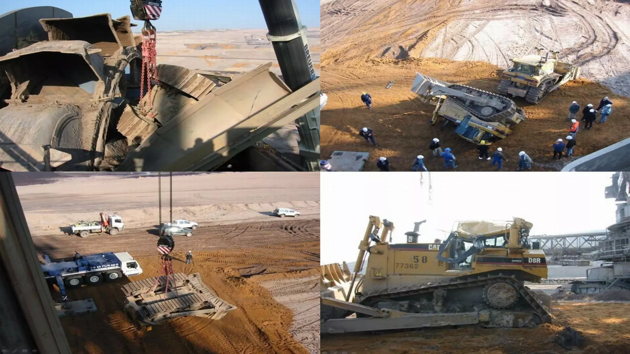 Bucket Wheel Excavator meets D8r dozer