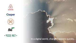 PRESENTED BY @adweek @socialmediaweek @yourbrand
In a digital world, change happens quickly...
 