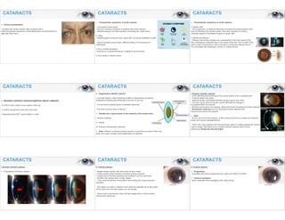 Ocular Disease 2 CATARACT & Crystalline Lens | PDF
