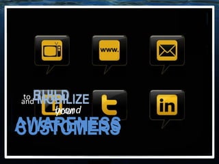 BUILD to AWARENESS brand MOBILIZE and CUSTOMERS your 