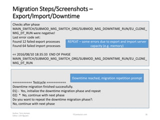 BW Migration to HANA Part 2 - SUM DMO Tool for SAP Upgrade & Migration ...