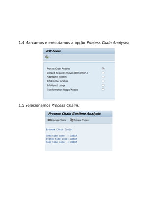 [SAP BW] Process Chain with Invalid Character | PDF