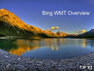 Bing Webmaster Tools Overview