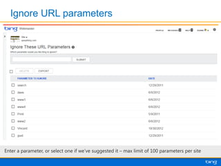 Bing Webmaster Tools Overview