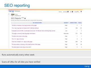 Bing Webmaster Tools Overview