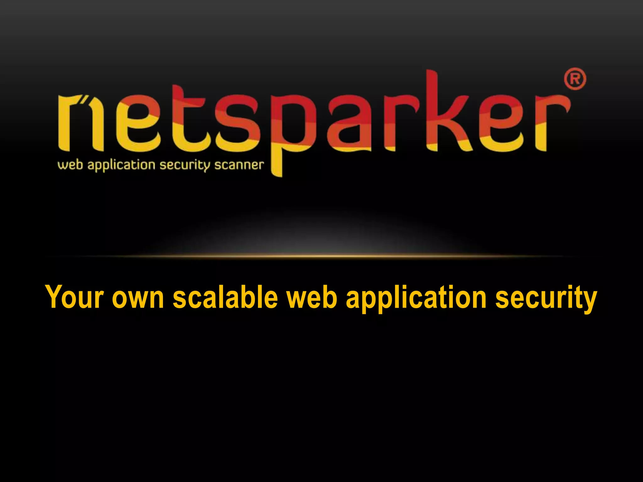 Your own scalable web application security
 