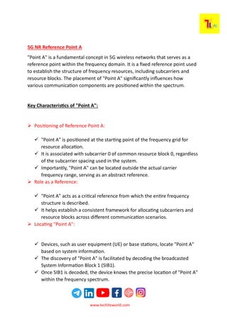 Fixed Reference Point Sign Bandwidth Part (BWP) in 5G-NR | TechLTE World | PDF