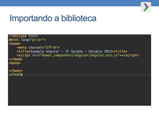 Importando a biblioteca
 