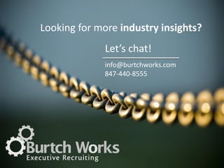 Burtch Works Studies: Salary Reports for Analytics, Data Science, & Marketing Research Professionals Slide 22