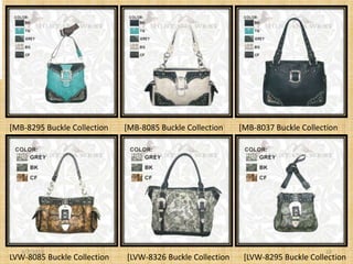[MB-8295 Buckle Collection   [MB-8085 Buckle Collection    [MB-8037 Buckle Collection




   3/7/2013                                                                      10
LVW-8085 Buckle Collection   [LVW-8326 Buckle Collection    [LVW-8295 Buckle Collection
 