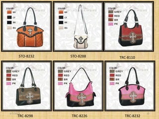 STO-8232   STO-8288   TRC-8110




3/7/2013                                  25
      TRC-8298    TRC-8226     TRC-8232
 