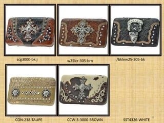 scg3000-bk.j   w25lcr-305-brn     /bklew25-305-bk




3/7/2013                                                  38
    CON-238-TAUPE   CCW-3-3000-BROWN      SST4326-WHITE
 