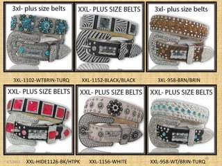 3XL-1102-WTBRIN-TURQ          XXL-1152-BLACK/BLACK     3XL-958-BRN/BRIN




                                                                              49
3/7/2013   XXL-HIDE1126-BK/HTPK     XXL-1156-WHITE       XXL-958-WT/BRIN-TURQ
 