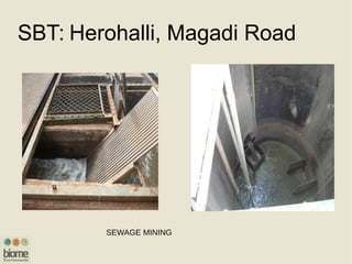 SBT: Herohalli, Magadi Road
SEWAGE MINING
 