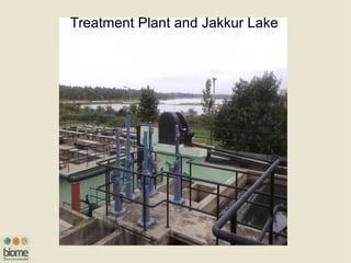Treatment Plant and Jakkur Lake
 
