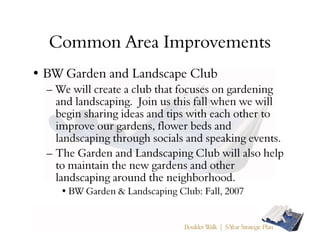 Neighborhood Planning Strategic Plan Example